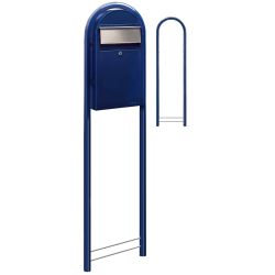Brievenbus Bobi Grande S (slim) - donkerblauw