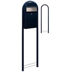 Brievenbus Bobi Grande S (slim) - zwartblauw