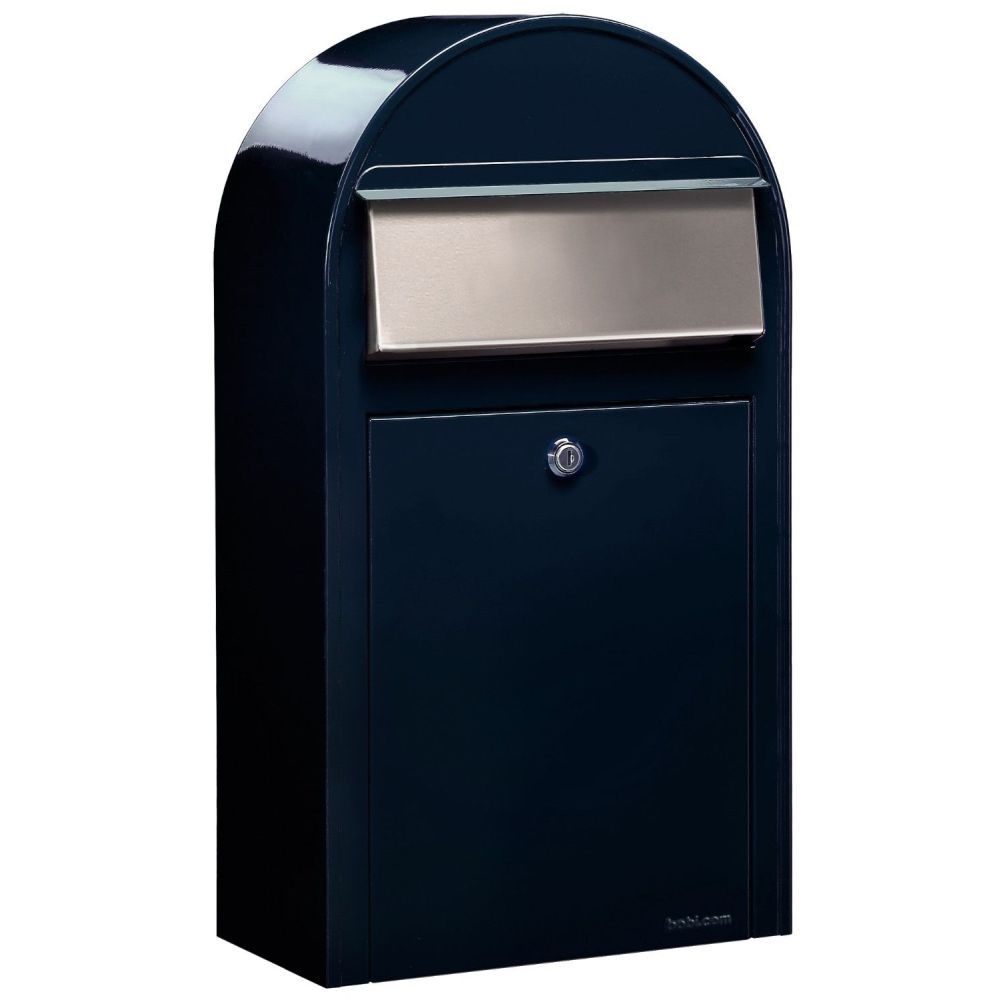 Brievenbus Bobi Grande S (slim) - zwartblauw