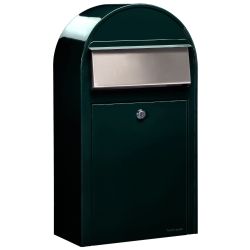Brievenbus Bobi Grande S (slim) - zwartgroen