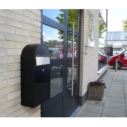 Brievenbus Bobi Grande S (slim) - zwart