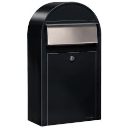 Brievenbus Bobi Grande S (slim) - zwart
