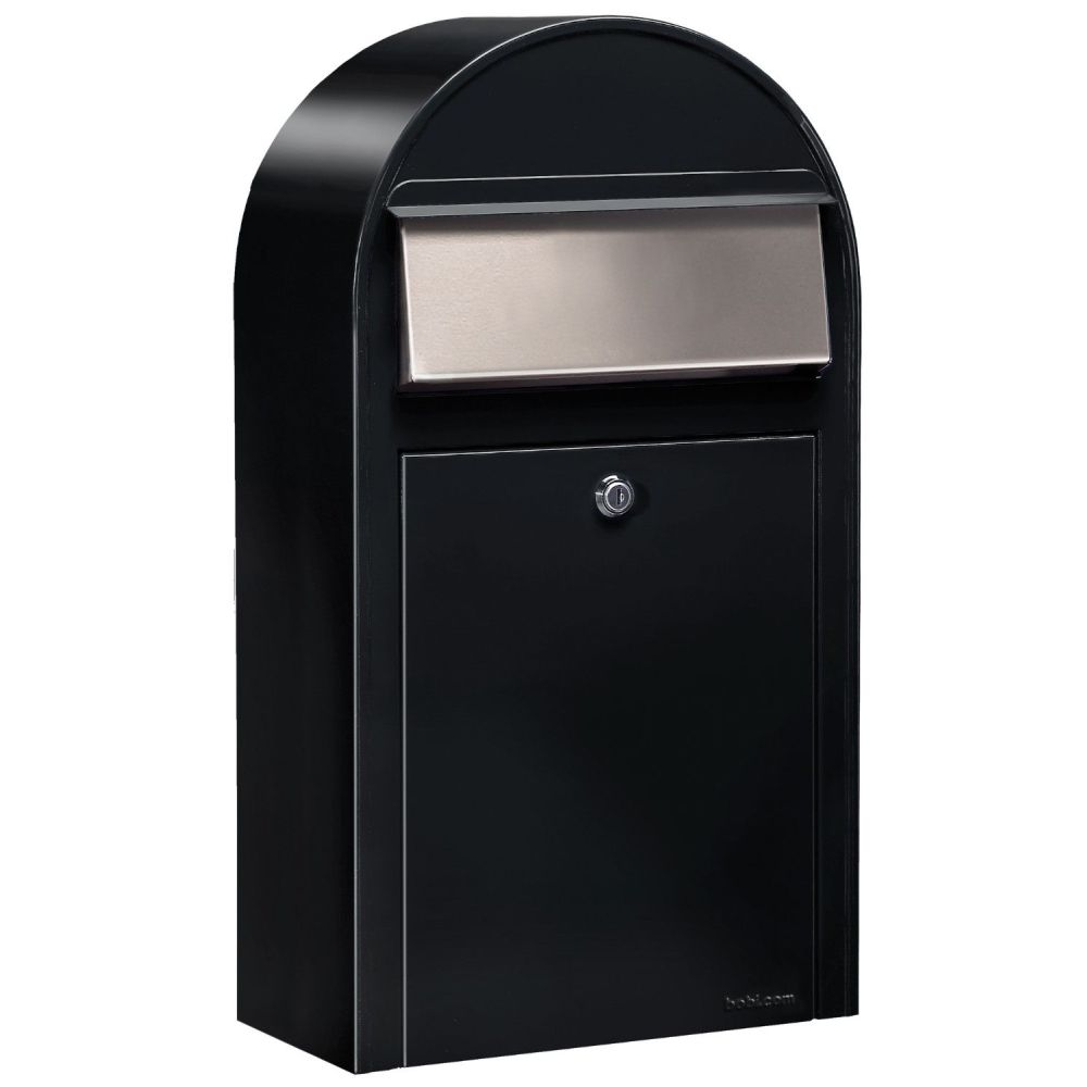 Brievenbus Bobi Grande S (slim) - zwart
