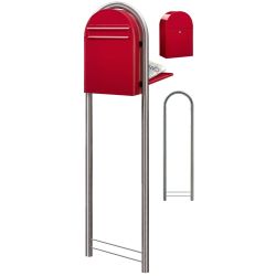 Brievenbus Bobi Classic B (back) - helderrood