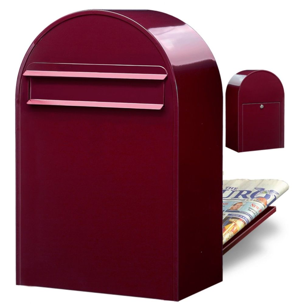 Brievenbus Bobi Classic B (back) - bordeauxrood