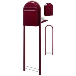 Brievenbus Bobi Classic B (back) - bordeauxrood