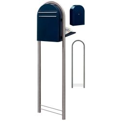 Brievenbus Bobi Classic B (back) - zwartblauw