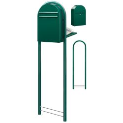 Brievenbus Bobi Classic B (back) - donkergroen