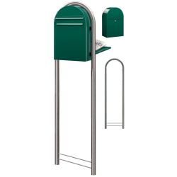 Brievenbus Bobi Classic B (back) - donkergroen