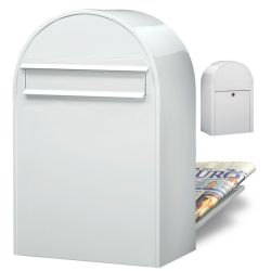 Brievenbus Bobi Classic B (back) - wit
