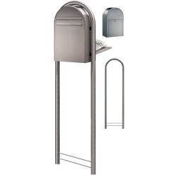 Brievenbus Bobi Classic B (back) - RVS