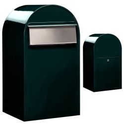 Brievenbus Bobi Grande B (back) - zwartgroen