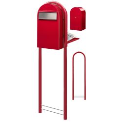 Brievenbus Bobi Grande B (back) - helderrood