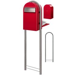 Brievenbus Bobi Grande B (back) - helderrood