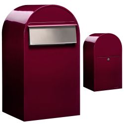 Brievenbus Bobi Grande B (back) - bordeauxrood
