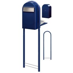 Brievenbus Bobi Grande B (back) - donkerblauw