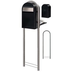 Brievenbus Bobi Grande B (back) - zwart