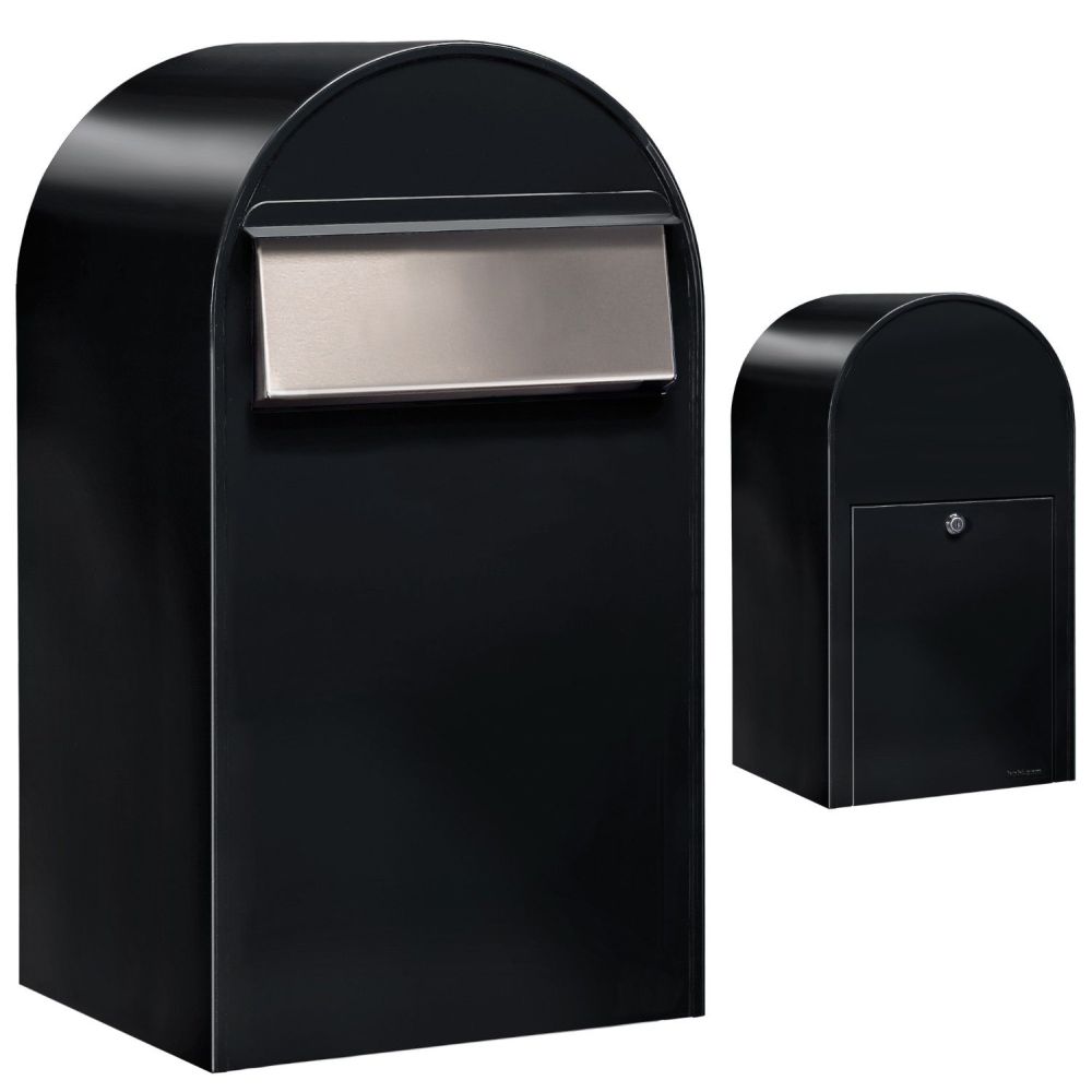 Brievenbus Bobi Grande B (back) - zwart