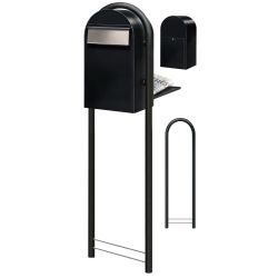 Brievenbus Bobi Grande B (back) - zwart