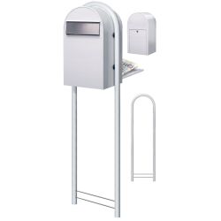 Brievenbus Bobi Grande B (back) - wit