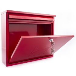 Brievenbus Elegance - rood