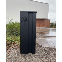 kketbrievenbus Collu - Zwart