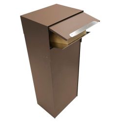 STOER! Pakketbrievenbus achteruitname - corten-look
