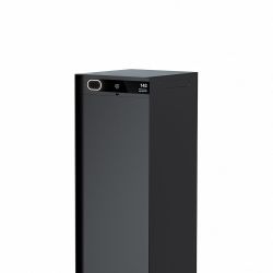 Custo slimme pakketbrievenbus Custo1 - aluminium zwart