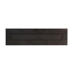 Albo eSafe Entrada brievenbusklep 400mm - zwart