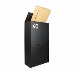 eSafe Dropbox medium back pakketbrievenbus - zwart