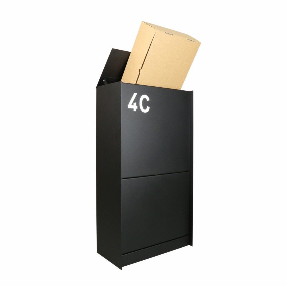 eSafe Dropbox medium back pakketbrievenbus - zwart