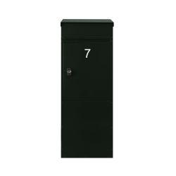 Zelfklevend huiscijfer Nova 80mm. - wit