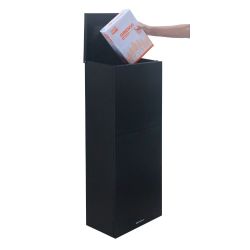 Pakketbrievenbus Logixbox Trendybox - zwart