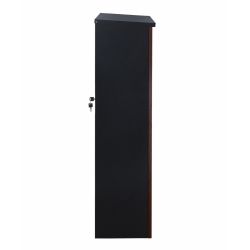 Pakketbrievenbus Logixbox Trendybox-Wood - zwart