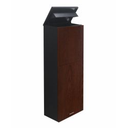 Pakketbrievenbus Logixbox Trendybox-Wood - zwart