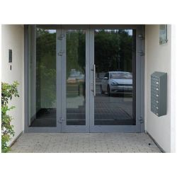 SafePost systeem met 2 brievenbussen BDL912 - antracietgrijs