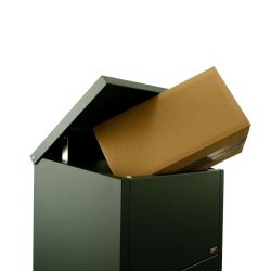 Pakketbrievenbus Allux 600 - groen
