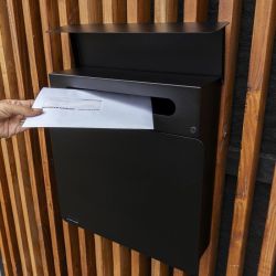 Brievenbus Inbox - zwart