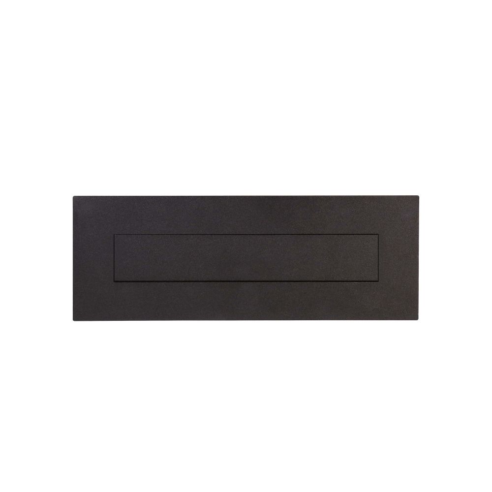 Albo eSafe Entrada brievenbusklep 300mm - zwart