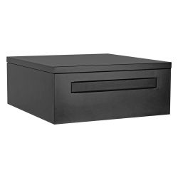 Brievenbusdeel voor Logixbox Frontbox pakketbrievenbus achteruitname - grijs