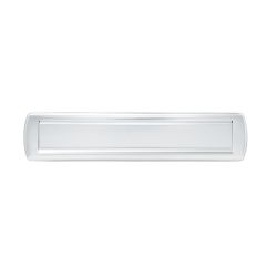 AXA briefplaat Curve Plus - aluminium naturel