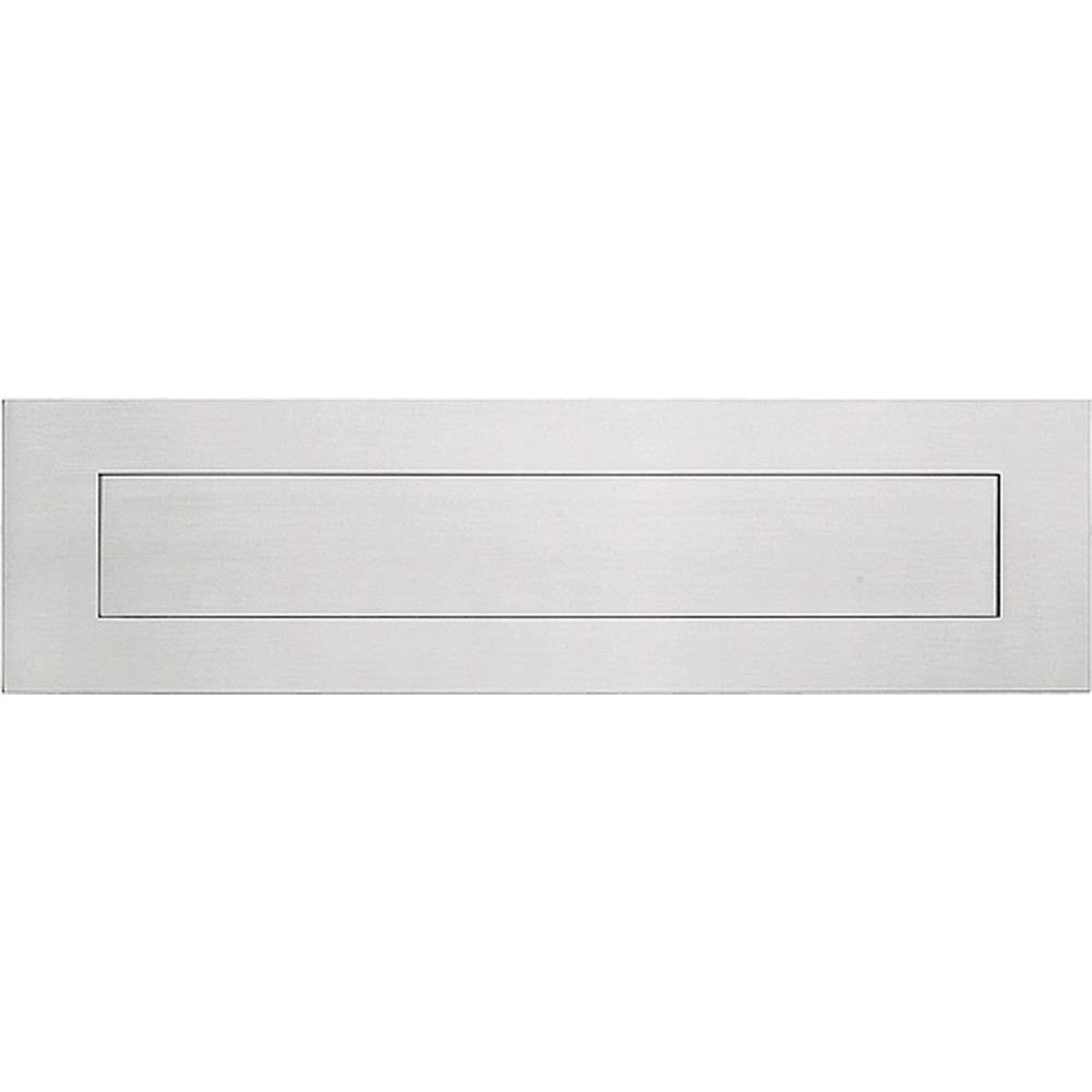 Formani Square LSQ621 briefplaat 300x80 mat RVS