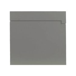 Brievenbus SafePost 810 - aluminiumgrijs