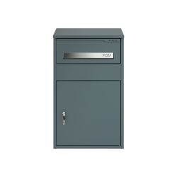 SafePost PK9004PZ XL pakketbrievenbus met profielcilinderslot - antracietgrijs