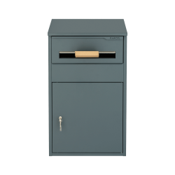 SafePost PK9004PZ XL pakketbrievenbus met profielcilinderslot - antracietgrijs