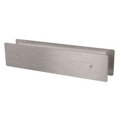 STOER! Brievenbus afsluiter London XL 385x80mm - RVS