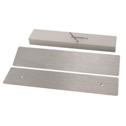 STOER! Brievenbus afsluiter London XL 385x80mm - RVS
