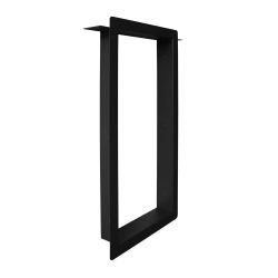 Pakketbrievenbus Logixbox Frontbox-Inbouw incl. frame - zwart