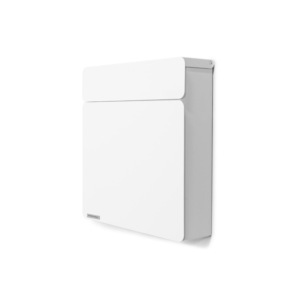 Spinder Design brievenbus Inbox - wit