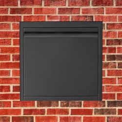 Logixbox Flexybox inwerpdeel los inbouw pakketbrievenbus - grijs